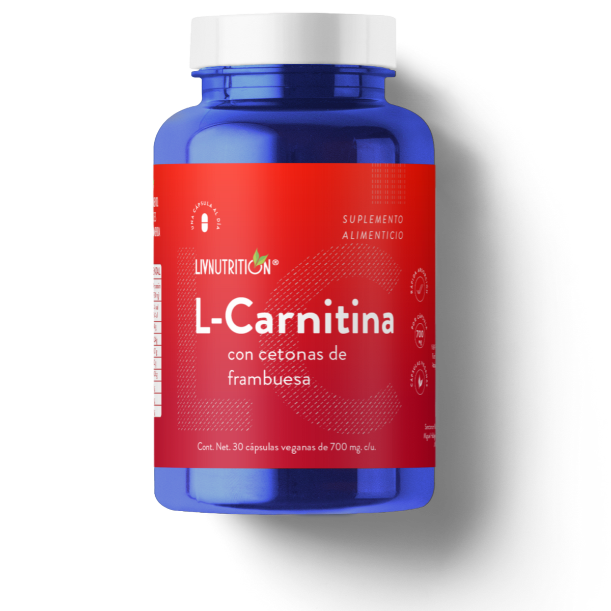 l carnitina suplemento alimenticio L- CARNITINA - 120 Caps main image 0